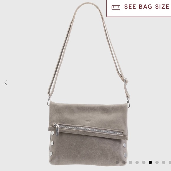 Hammitt Pewter crossbody bag and dust bag - Picture 2 of 12